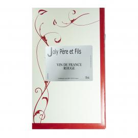 Vin de France Rouge 13° Joly - BIB 5 Litres