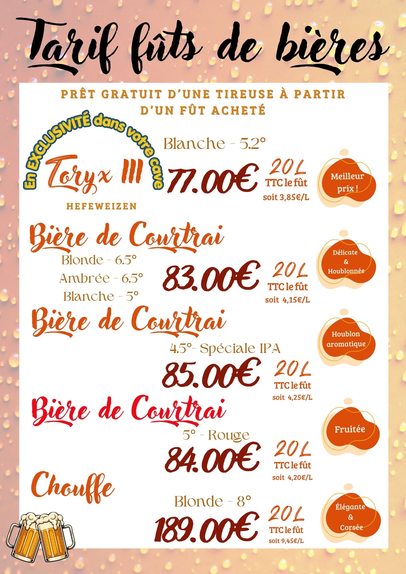 20 litres prix futs 20 litres